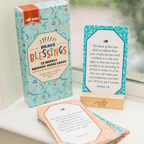 Brave Blessings Bible Verse Cards for Kids