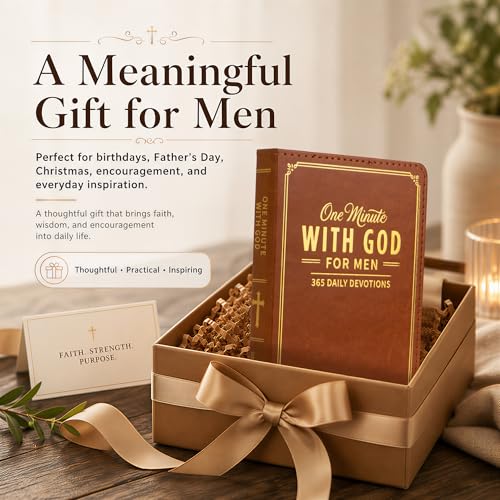One Minute with God for Men 365-Day Daily Devotional