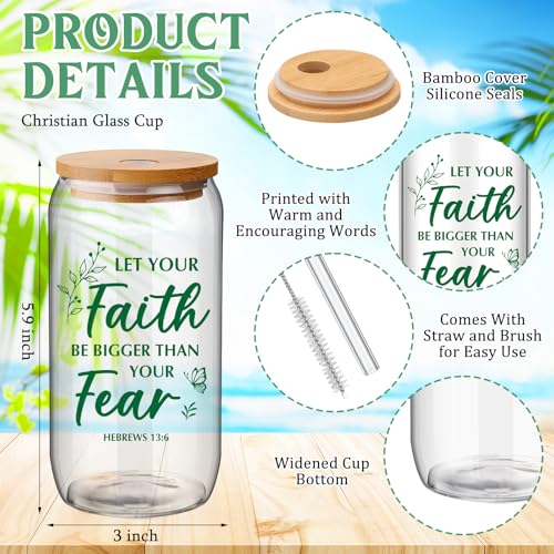 Skylety 36 Pcs Christian Sunday School Teacher Gift for Women Men - style: Christian