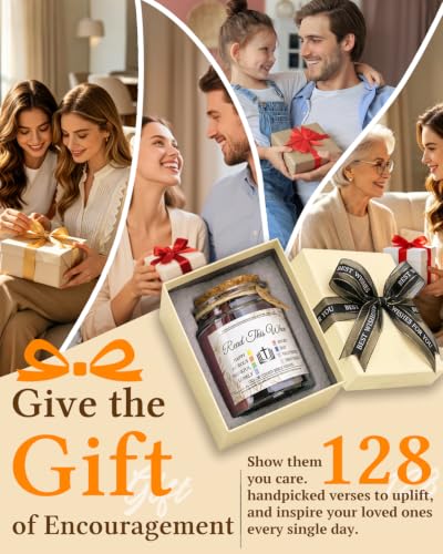 2026 New Christian Gifts for Women Men - 8 Emotion Bible Verse Jars - color: Bible Verse Jars for Everyone