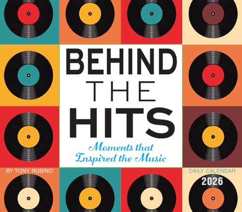 Behind the Hits 2026 Daily Desk Calendar: Boxed Page-a-Day Music Trivia Calendar with Day-to-Day Stories Behind Legendary Songs & Chart-Topping Moments - color: Behind the Hits
