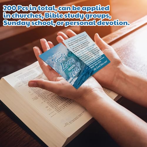 200 Pcs Gospel Tracts Salvation Cards, Meaning - style: Mean
