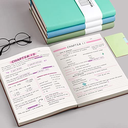 AHGXG College Ruled Notebook, 320 Pages, Large Journal A4 (8.5''×11') - color: Purple, size: A4