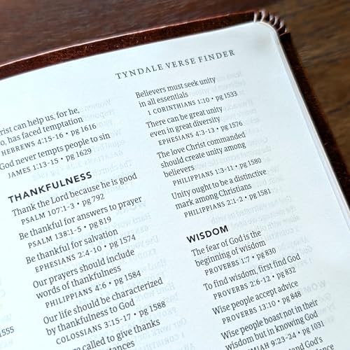 Personalized NLT Journaling Bible – Dark Brown LeatherLike | Filament Enabled | Custom Engraved Name | New Living Translation | 2.25” Wide Margins | Single Column Layout | Bible Journaling & Note-Taking (Peony Proverbs)