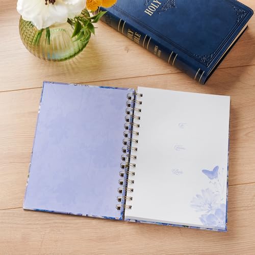 Christian Art Gifts Spiral Journal: Pray to Him - Job 22:27