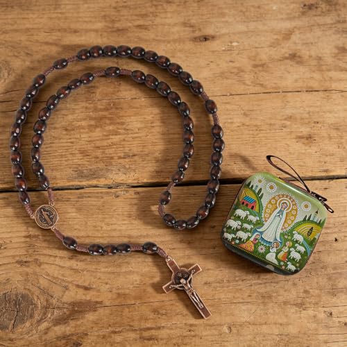 Catholic Rosary Beads, Rosarios Cross Pendant Decorative Prayer Box - color: Style-5