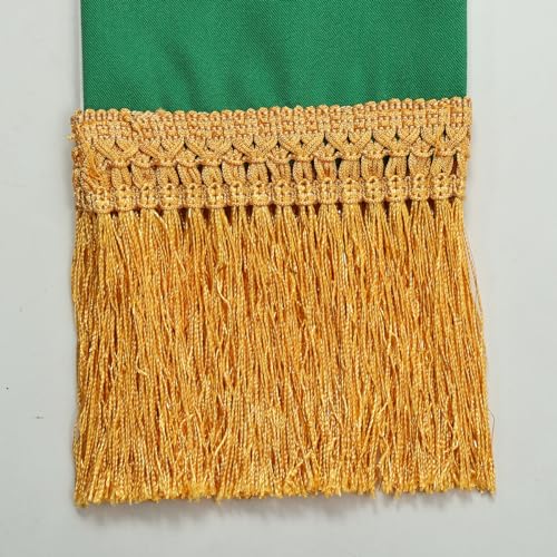 BLESSUME Church Clergy Pastor Reversible Stole - color: Green and White 1