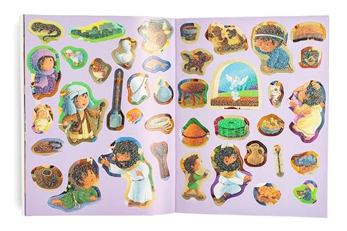 Life of Jesus: Sparkly Sticker Book