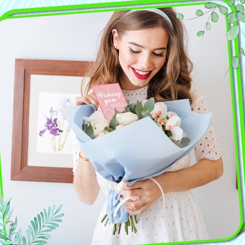 Motiskyy 36 Pcs Christian Get Well Cards with Scripture, Printing Floral - style: Printing Floral