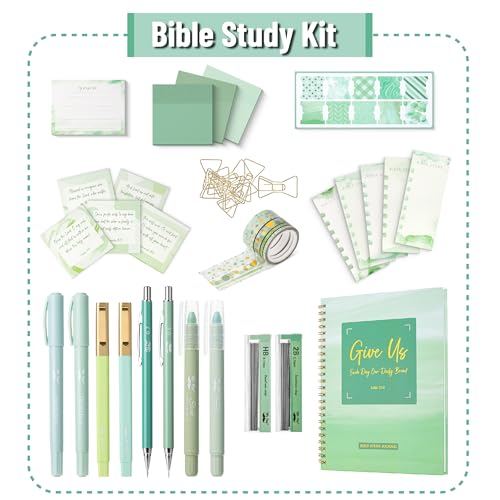 Mr. Pen- Bible Journaling Kit for Women - color: Forest Mist