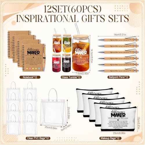 60 Pcs Employee Appreciation Gifts Bulk, Thank You Gifts - style: Difference Marker