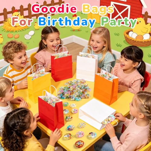 52 Pack Chicken Party Favors Fidget Spinner for Kids Birthday, Chicks Fidget Spinner Bulk for Classroom Rewards, Goodie Bag Stuffers, Chicken Gifts Party Supplies - color: Tl-sa-3-chicken