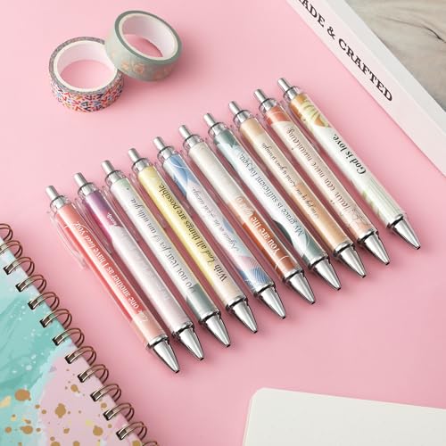 Mr. Pen- Christian Pen Set, 50 Pack, Black Ink, Gradient Ombre - color: Gradient Ombre, Black Ink, size: 50 Pack