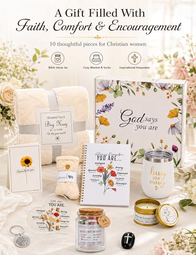 Defresit 10Pcs Christian Gifts for Women, Religious Gifts for Women - color: White