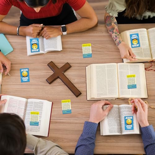 200 Pcs Gospel Tracts Salvation Cards KJV,Jesus Loves You - style: Jesus Loves You