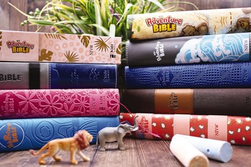 NIV, Adventure Bible, Leathersoft, Blue, Full Color