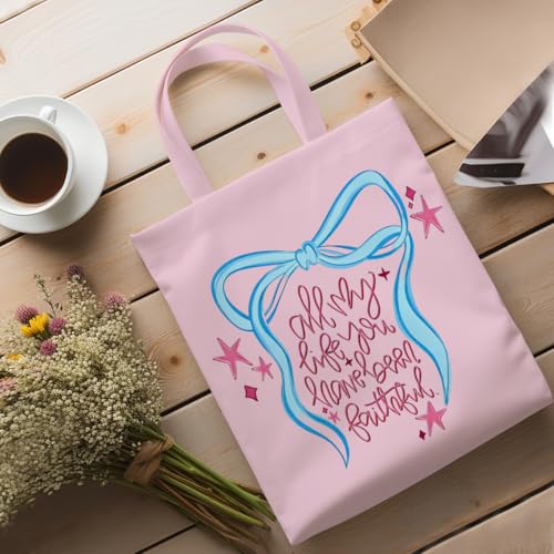 Religious Canvas Tote Bag Tote Bag for Women Christmas Birthday Canvas Bags for Shopping Beach Grocery - color: Lifefaithful