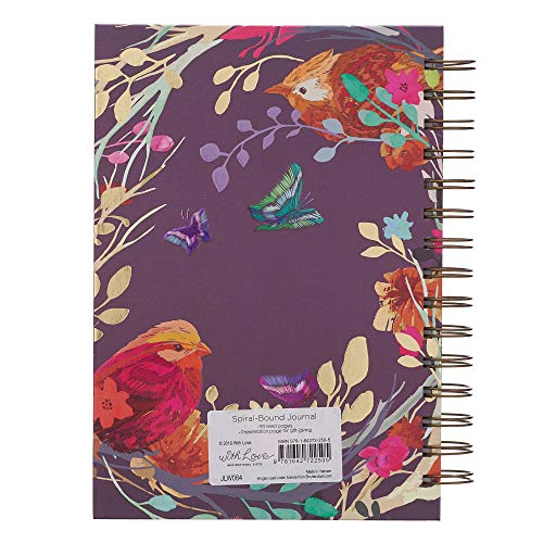 WITH LOVE Spiral Journal: Blessed Is She Who Believes (8.4” x 6.4” x 1”)