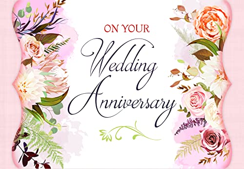 Faithfully Yours ''A lifelong Love'' - Anniversary Greeting Cards KJV Scripture (Box of 12)