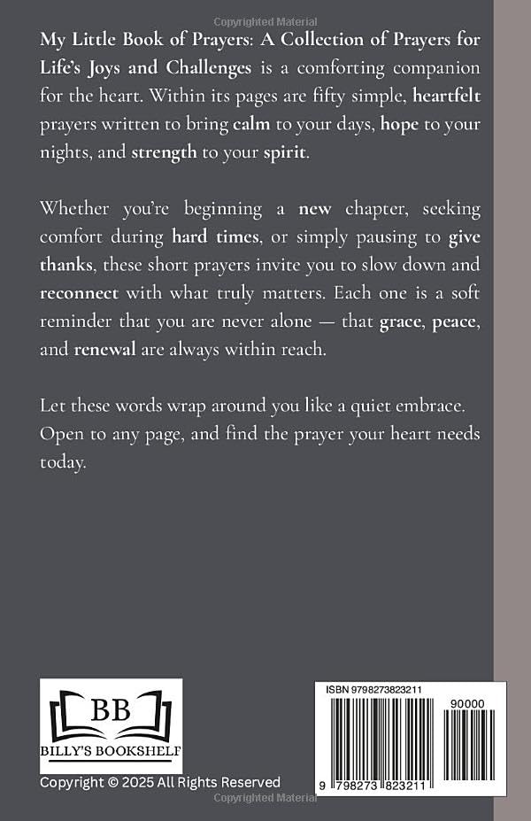 My Little Book of Prayers: A Collection of Prayers for Everyday Peace, Strength, and Hope
