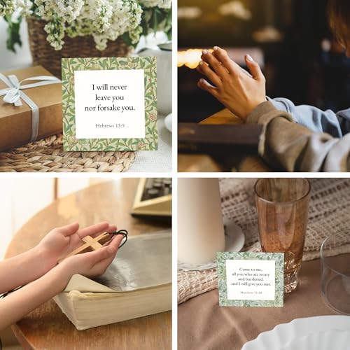 Bible Verse Cards, 60 Mini Prayer Cards - color: Multicolor