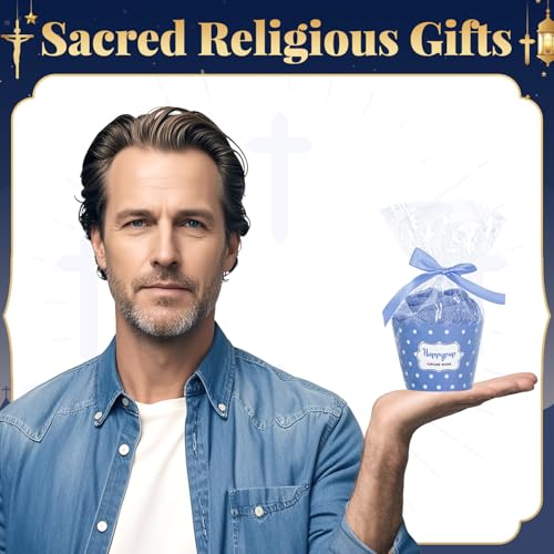 HAPPYPOP Christian Gifts - Christian Faith Religious Gifts, Jesus Socks for Christian - color: Praying Blue