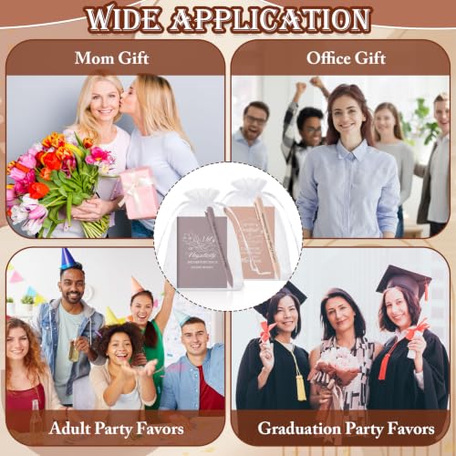 Mooliwe 24 Pcs Affirmation Notebooks Pens Bulk Gifts, Gratitude,Earth Tones - style: Earth Tones
