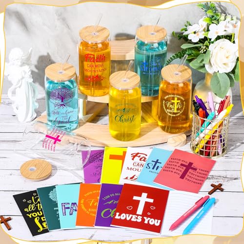 Skylety 36 Pcs Christian Gifts for Women Bulk Faith Gifts - style: Faith