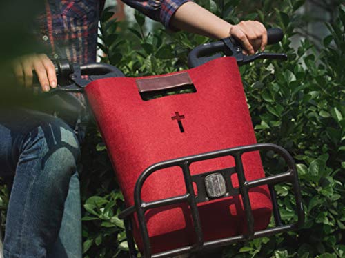 Bible Bag, Felt Carrying Book Cover Case Church Tote Bag Christian Gift