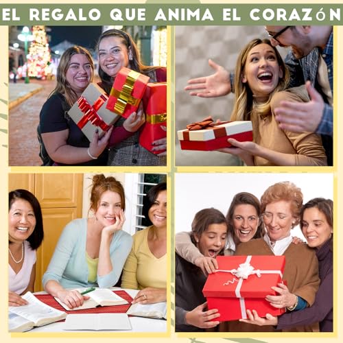 Fuyoooo 72 Pcs Spanish Christian Gift Notebook Set Regalos Cristianos En Español Para Women Men Bible Church Catholic Religious for Back to School Office Sunday School Bible Study Group(Bohemian) - style: Bohemian