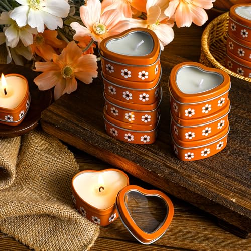 Yuntau 16 Pcs Cielito Lindo Party Candles Mexican Scented, Floral Style - style: Floral Style