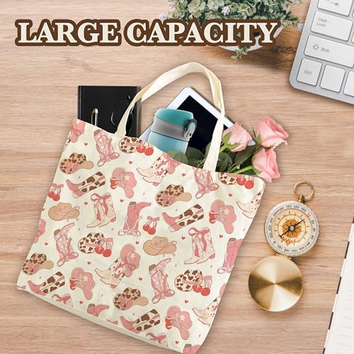 Pink Canvas Bag - style: Pink Cowboy