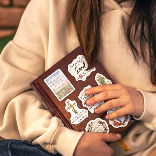 200PCS Bible Verse Stickers, Christian Jesus Faith Stickers