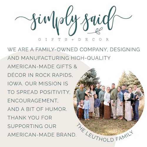 Simply Said, INC Rustic Frames Family Decor, Life's Greatest Blessing, 10 inch Wood Sign, Made in USA, RF1539 - color: Love Of Family Blessing
