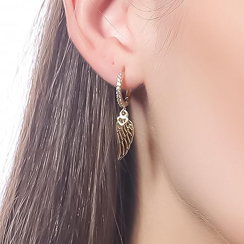 ToHeart Gold Dangle Earrings for Women Sun Hoop Earrings For Women Small Gold Hoop Earrings