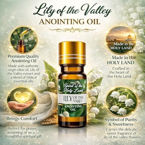 TALISMAN4U Lily of the Valley & Rose Anointing Oil from Jerusalem 2 x 10 ml