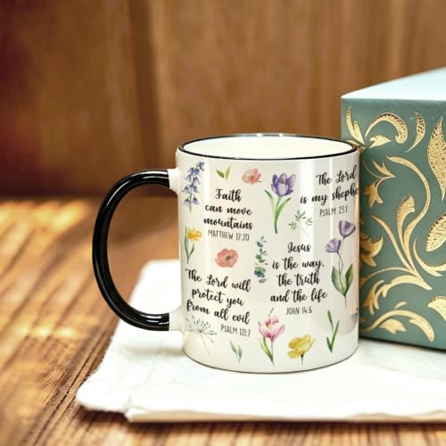 Christian Gifts for Women, Religious Bible Verse Christian Mug 11oz