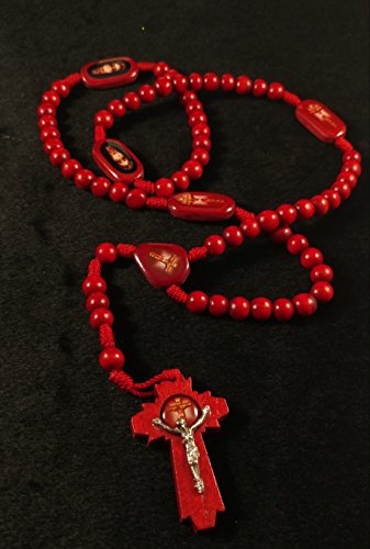 Party Supplies Most Precious Blood of Christ Rosary /// Rosario Sangre de Cristo