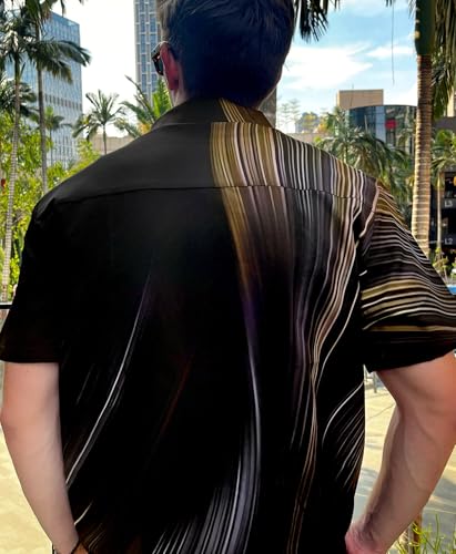 Men's Hawaiian Shirt, Faith and Skull Theme, Short Sleeve Vacation Shirt, Tropical Casual Beach - color: Faith-6, size: 3X-Large