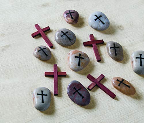 Fun Express Small Wood Cross, Set of 12