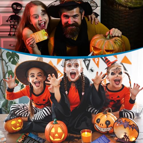 200 Pcs Halloween Prayer Cards Christian Pumpkin Gospel Tracts - style: Pumpkin