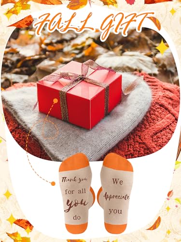 Xtinmee Housekeeping Week Appreciation Socks Gifts Bulk - color: Autumn Color