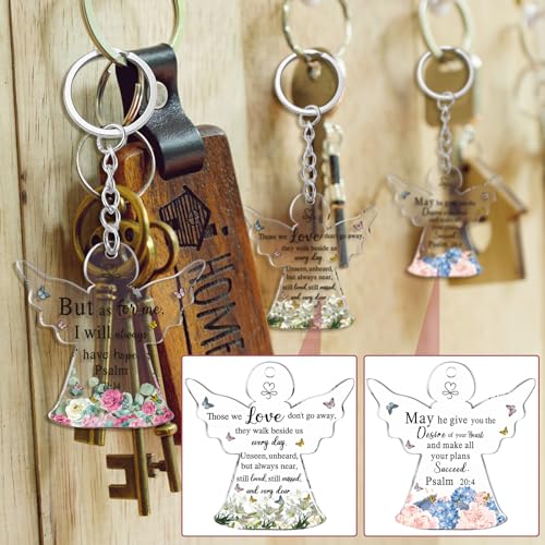 Remuuly Christmas Christian Gift Mini Bible Keychain Bulk - color: Christian