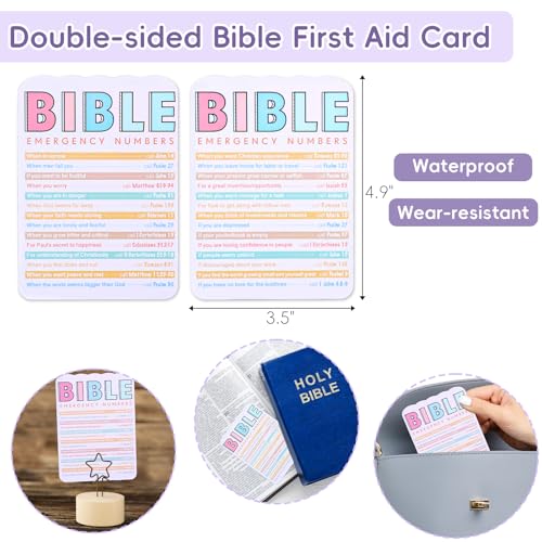 XKDOUS 40 Bible Study Kit, Journaling Supplies for Women with Case, Beige - color: Beige