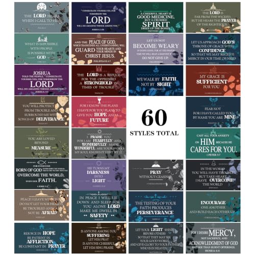 Maitys 240 Pcs Bible Verse Cards for Women Christian Scripture,Marble - style: Marble