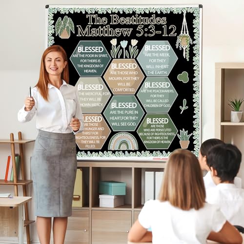 Christian Bulletin Board Religious Bulletin Board Fall Cutout (Greenery) - style: Greenery