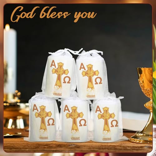 12 Set Mini 3" Cirios Catolicos Catholic Candles Religious Prayer Candle - style: Retro
