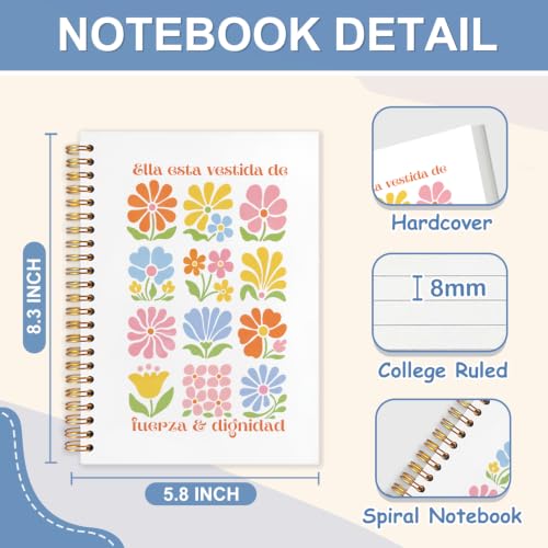 Regalos Cristianos Para Mujer Spanish Notebook Journal, 5.5x8.3 - color: white-Regalos Cristianos