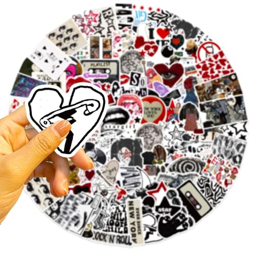 DothRayan Aesthetic Downtown Girls Stickers Pack, 100Pcs Cool Trendy Y2K Stickers for Water Bottle Funny Waterproof Sticker for Teens Adults Vinyl Decals for Laptop Skateboard Party Supplies - color: Downtown Girls a