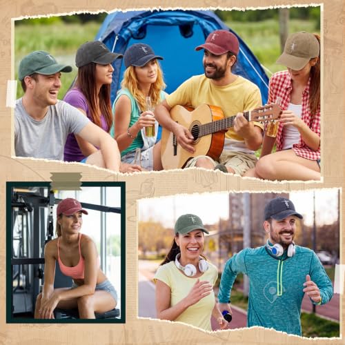6/12 Pack Christian Hats Bulk for Men Women - style: Style 6